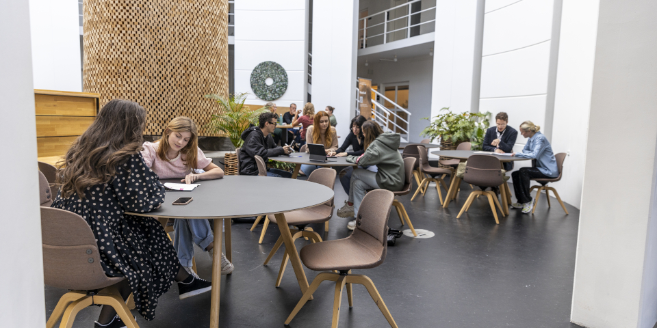 VIA students at Campus Herning