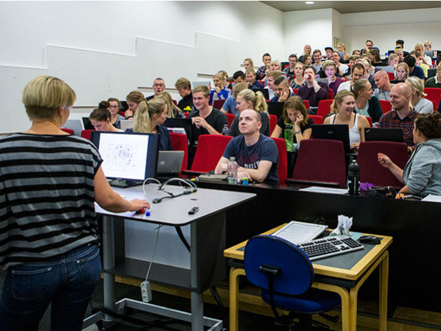 VIA Campus Aarhus N - study environment