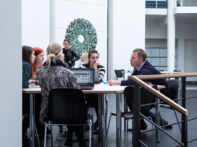 VIA Campus Herning workspace 