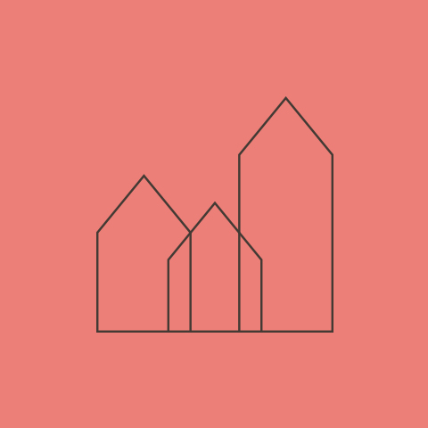 VIA icon of buildings