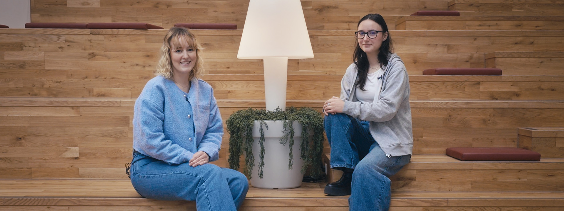 Wiktoria and Maria, Climate and Supply Engineering students