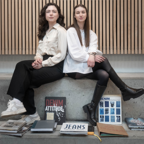 Doina and Maria, Branding and Marketing Management students