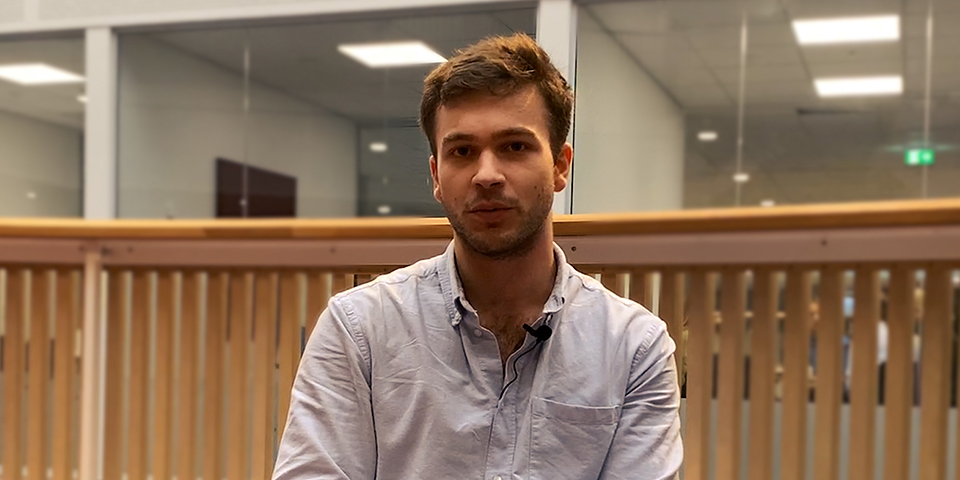 Meet Egor who studies Architectual Technology and Construction Management