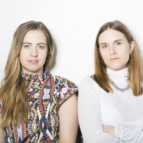 Two female students.