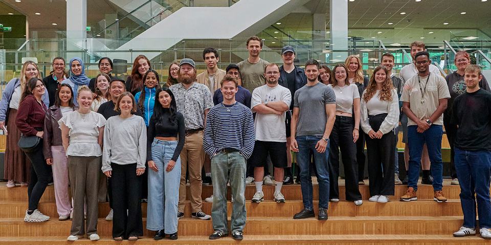 Group of summer school students 2025